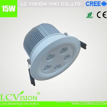 LED lighting / 15W CREE LED Down light / Dimming / Adjustable / 650 lm